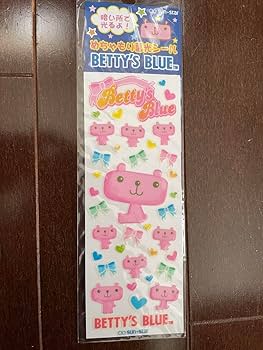 Amazon.co.jp: BETTY'S BLUE 缶ペンケース＆シールセット ベティーズ